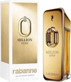 Чоловіча парфумована вода Paco Rabanne Million Gold Eau De Parfum Intense 100 мл із магнітною стрічкою