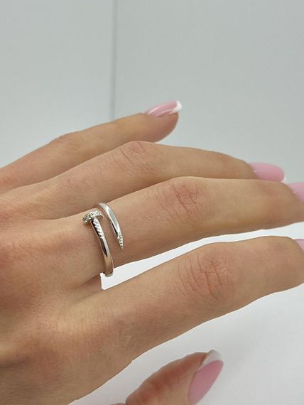 Серебряное кольцо Гвоздик Artsriblo арт384к | Зображення 1