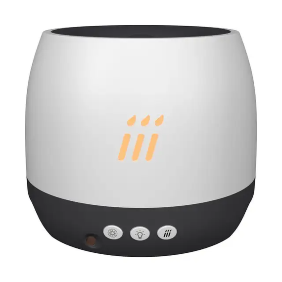 Зволожувач повітря SV RGB Trident з імітацією полум'я, Білий | Зображення 1