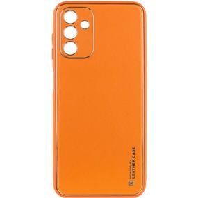Шкіряний чохол Xshield для Samsung Galaxy A15 4G/5G / M15 5G Помаранчевий / Apricot