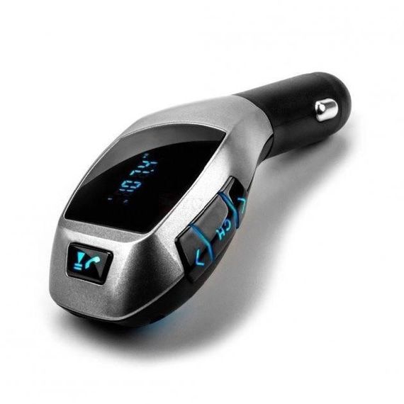 Автомобильный bluetooth fm модулятор X5 ВТ для автомагнитолы, mp3 / фм трансмиттер KB-189 с дисплеем