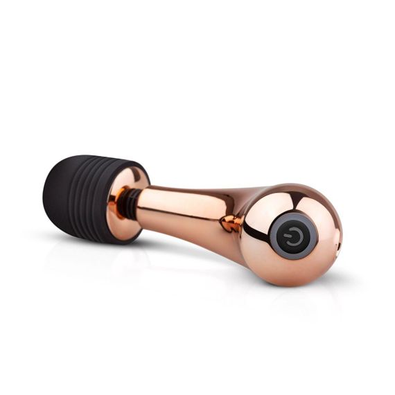 Мінівібромасажер Rosy Gold — Nouveau Mini Curve Massager sexstyle | Зображення 2