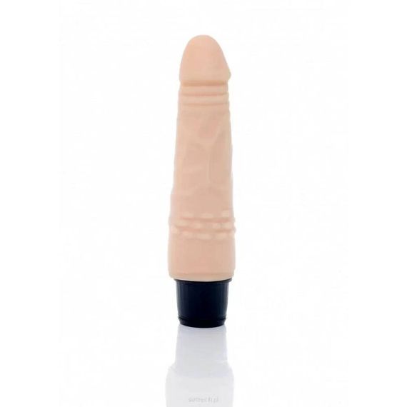 Вібратор реалістичний Stiflers Collection бежевий, 15.8 х 4.5 см Sex Aura | Зображення 1
