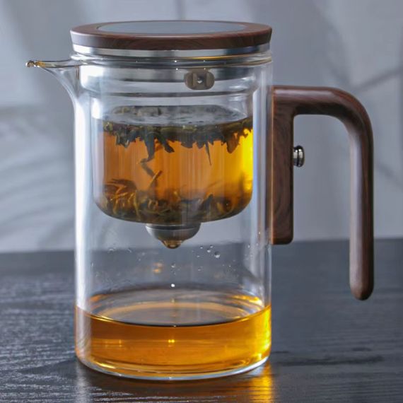 Чайник для заваривания TeaPot D-10 Square 600ml Transparent | Зображення 2