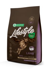 Сухий беззерновий корм з ягнятиною для дорослих собак всіх порід Lifestyle Grain Free Lamb Adult All Breeds 1.5кг