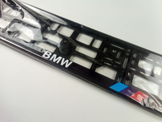 Рамка номерного знака (1 шт.) Carlife  BMW | Зображення 2
