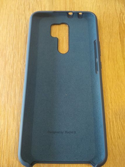 Чохол Silicone Cover Case для Xiaomi Redmi 9 Dark Blue | Зображення 1