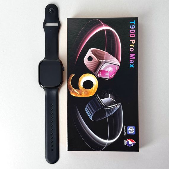 Розумний годинник Smart T900 Pro Max (Чорний) UA | Зображення 9