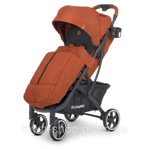 Коляска детская прогулочная EL CAMINO ME 1090-1 Rooibos Orange | Зображення 4