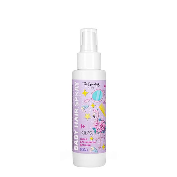 Дитячий спрей для волосся Top Beauty Kids Baby Hair Spray 1+ 100 мл (4820169185211) | Зображення 2
