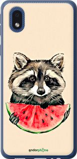 Чохол на Samsung Galaxy A01 Core A013F Єнотик з кавуном "4605u-2065-2448"