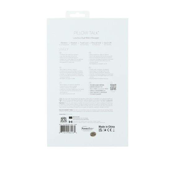 Розкішний кролик з ротацією та вібрацією Pillow Talk Lively Pink, кристал Сваровскі, потрійний відро | Зображення 8