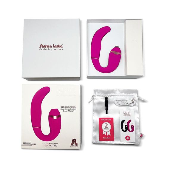 Пульсатор із вакуумною стимуляцією клітора Adrien Lastic My G (Pink) | Зображення 7