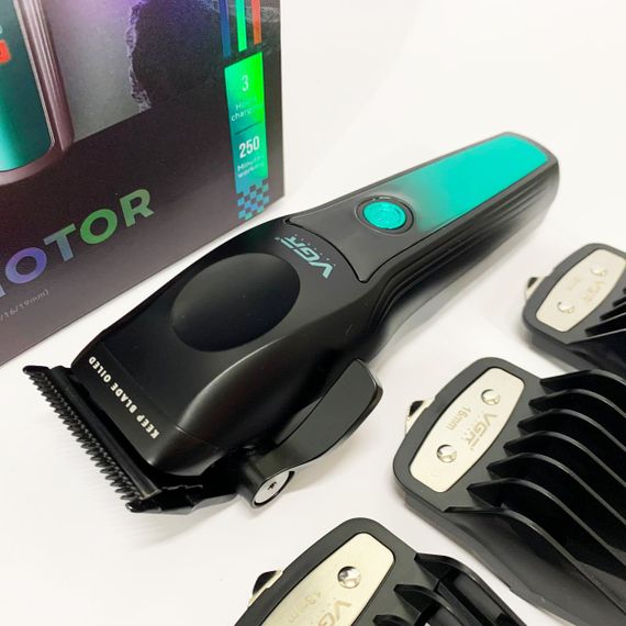 Акумуляторна машинка для стрижки VGR V-195 GREEN | Зображення 1