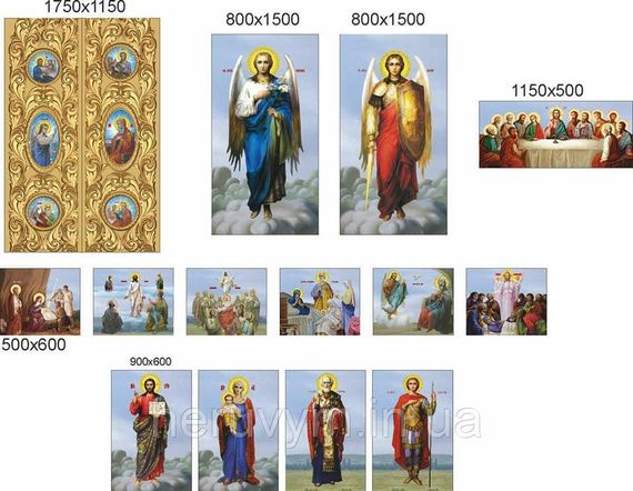 Ікони на пластику для іконостасів | Зображення 4