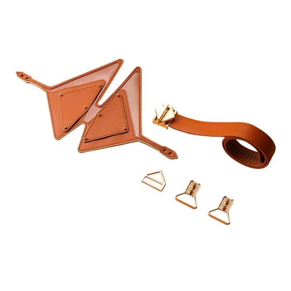 Маска на глаза LOCKINK Vixen Blindfold Brown Set | Зображення 4