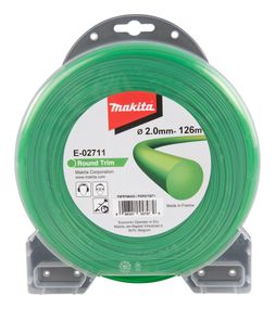 Жилка косильная "круг" 2.0 мм Makita E-02711 (126 м)