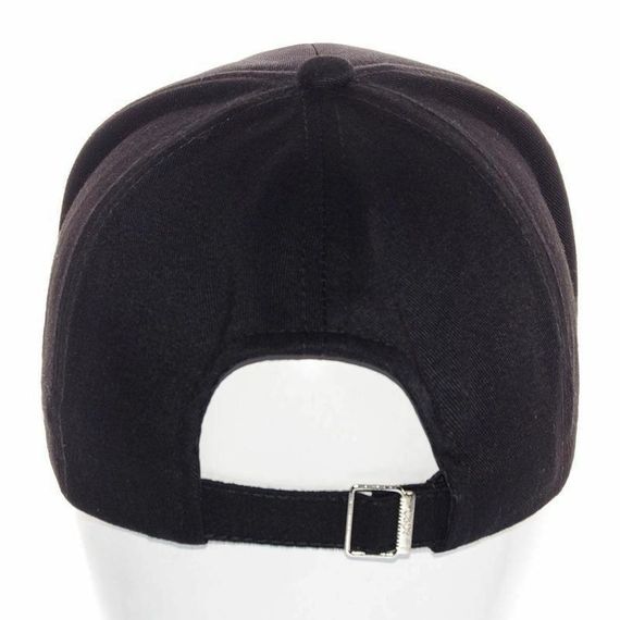 Кепка бейсболка черная с пластиковым козырьком One size UN00014 | Зображення 2