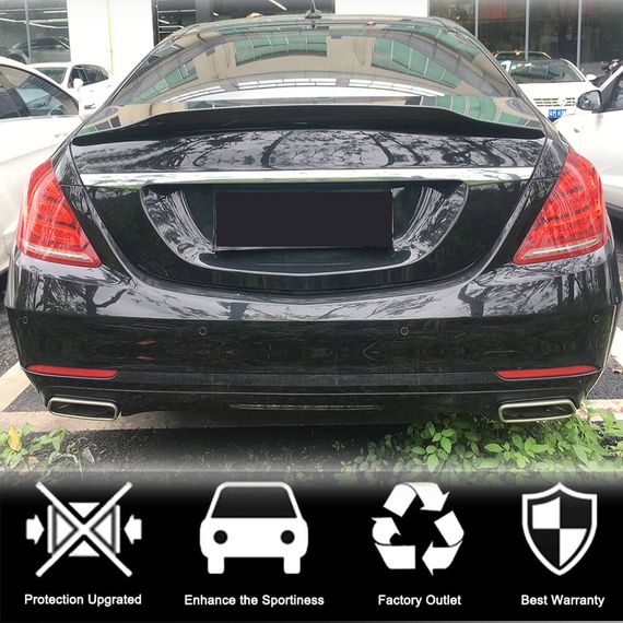 Спойлер V5 (Карбон) для Mercedes S-сlass W222 2013-2020 гг | Зображення 1