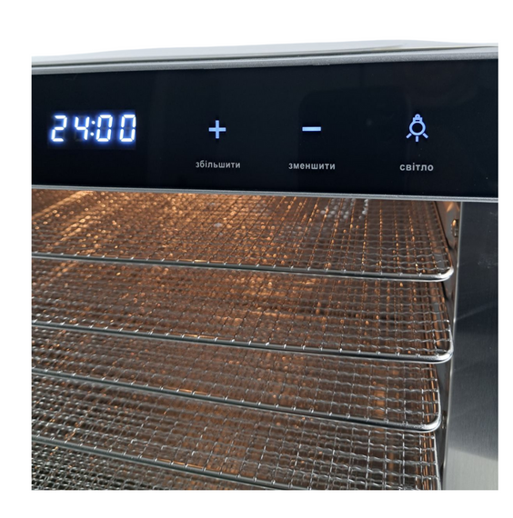 Дегідратор професійний Tekhniko DH-08A-SS нержавіюча сталь (8 лотків) | Зображення 3