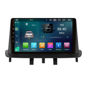 Штатна магнітола Cyclone C9-003. 3+32Gb. DSP. CARPLAY Renault Fluence 2009-2017 з великим екраном