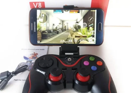 Bluetooth беспроводной геймпад, джойстик V8, игровой контроллер, для Android | Зображення 4