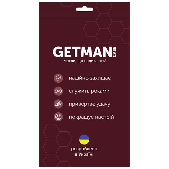 TPU чехол GETMAN Ease logo усиленные углы Full Camera для Xiaomi Redmi 13C / Poco C65 Бесцветный (прозрачный) | Зображення 3