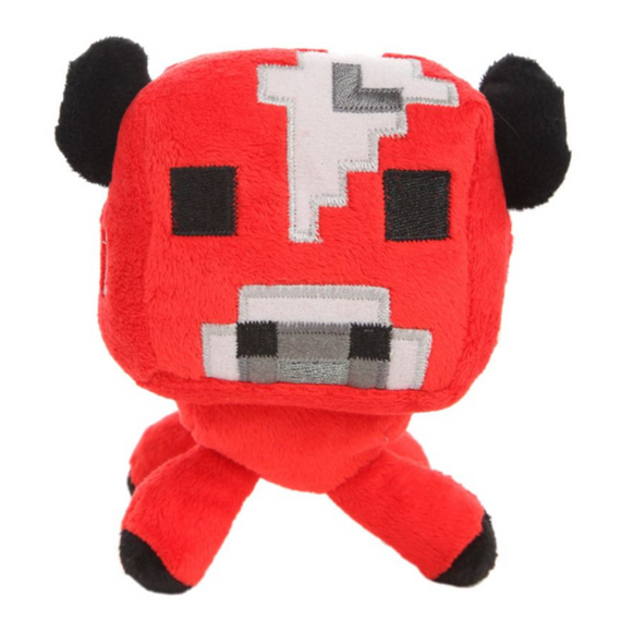 М'яка іграшка Грибна Корова Майнкрафт 20 см, оригінальний м'який персонаж Mooshroom Minecraft | Зображення 8