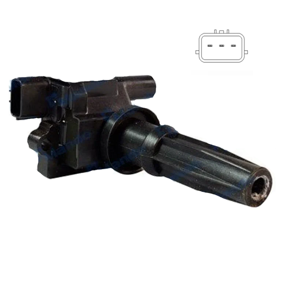 Катушка запалювання HYUNDAI SANTA FE I (SM), HYUNDAI TUCSON (JM), KIA SORENTO I (JC)  2.0, 2.4 L