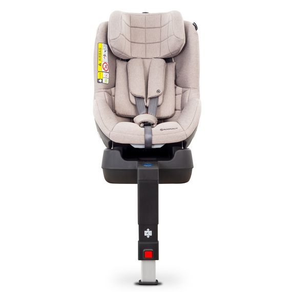 Детское автокресло Avionaut AeroFIX Iso-Fix (гр.1) Beige Melange AV-350-AF.02 (AV-350-AF.02) | Зображення 9