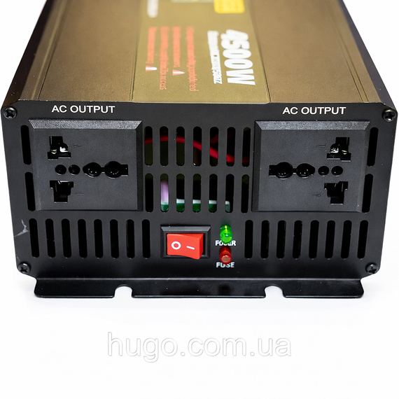 Інвертор 12-220V, MX-4500 Вт, чистий синус, Eryuan/перетворювач напруги | Зображення 4