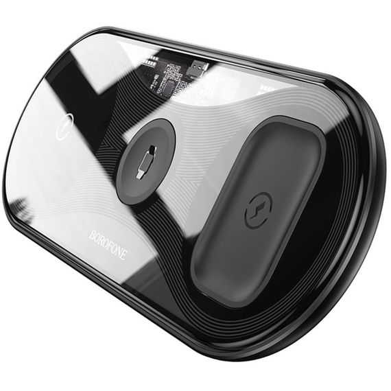 БЗУ BOROFONE BQ19 3in1 Черный | Зображення 1