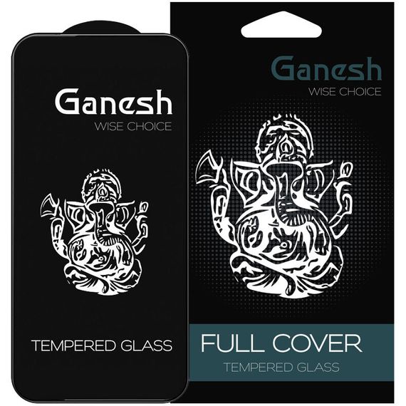 Захисне скло Ganesh (Full Cover) для Apple iPhone 15 Pro Max (6.7")