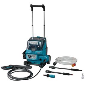 Мийка високого тиску акумуляторна Makita HW001GZ (115 бар, 420 л/год, 1200 Вт, BL, XGT, без акумуляторів та зарядного пристрою)