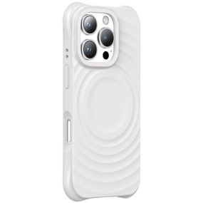 Чехол TPU Orbit with MagSafe для Apple iPhone 16 Pro (6.3") White