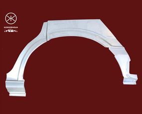 Арка задняя Opel Zafira '99-05, цинк, левая (Klokkerholm)