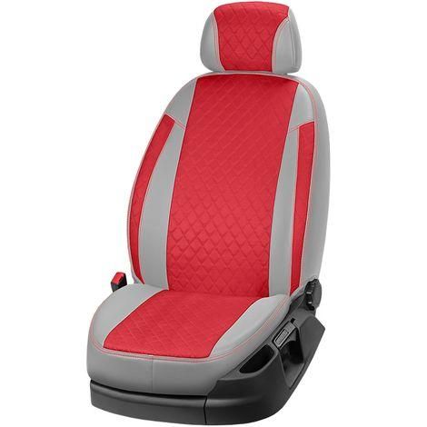 Чохли на сидіння з екошкіри та антари Subaru Forester SJ 2016-2018 EMC-Elegant