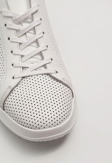 Шкіряні кроси Ikos білого кольору 40 - 45 розмір | Зображення 1