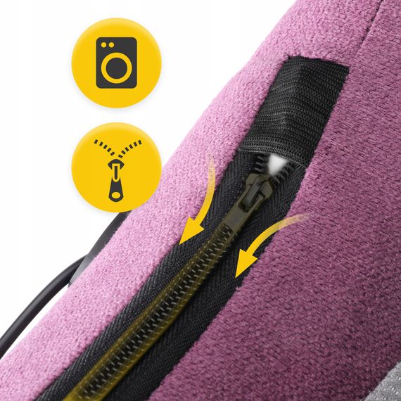 Подушка-масажер 4FIZJO Shiatsu Lite Violet (P-5905973404129) | Зображення 2