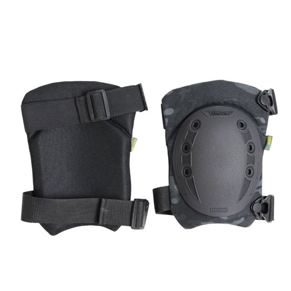 Професійні тактичні наколінники Kiborg Tactical чорний мультикам | Зображення 2