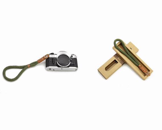 Ремінець на руку для фотоапарата тканинний шнурок CAMERA STRAP текстильний хакі для фотокамери