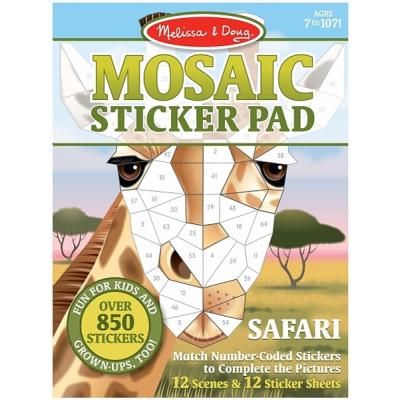Набор для творчества Melissa&amp;Doug Мозаичные наклейки Сафари (MD30160)