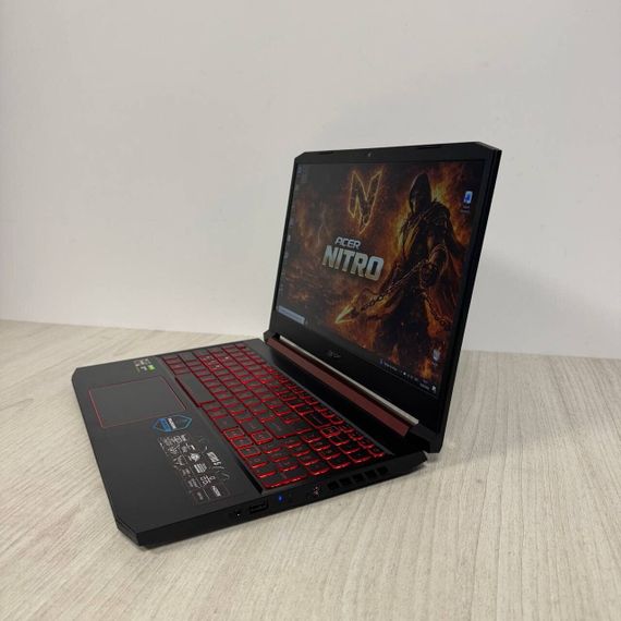 Игровой ноутбук Acer Nitro 5 AN515-43 / 15.6" (1920x1080) IPS / AMD Ryzen 5 3550H (4 (8) ядра по 2.1 - 3.7 GHz) / 8 GB DDR4 / 512 GB SSD / nVidia GeForce GTX 1650, 4 GB GDDR6, 128-bit / WebCam б/у | Зображення 5