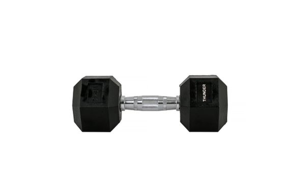 Гантель шестигранна Thunder 10 кг (HEXAGONAL-DUMBBELLS-10KG)