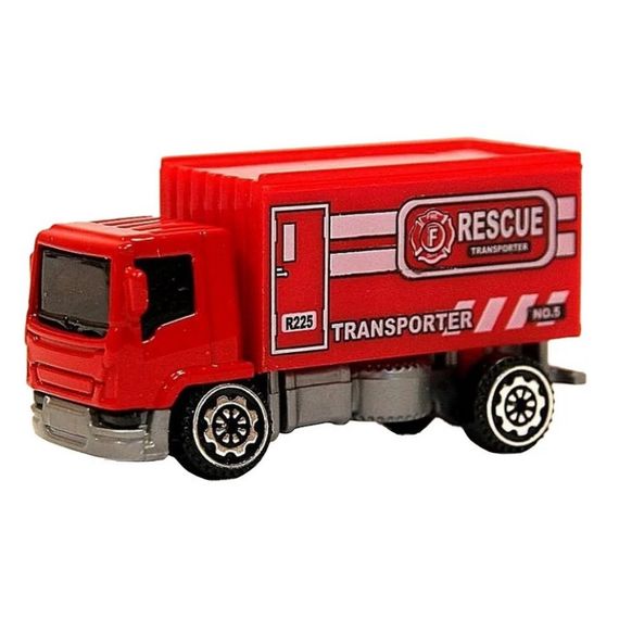 Машина детская "Пожарная спецтехника" 7525F-1, 1:64