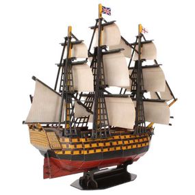 Пазл Cubic Fun Трехмерная головоломка-конструктор HMS Victory (T4019h) - Топ Продаж!