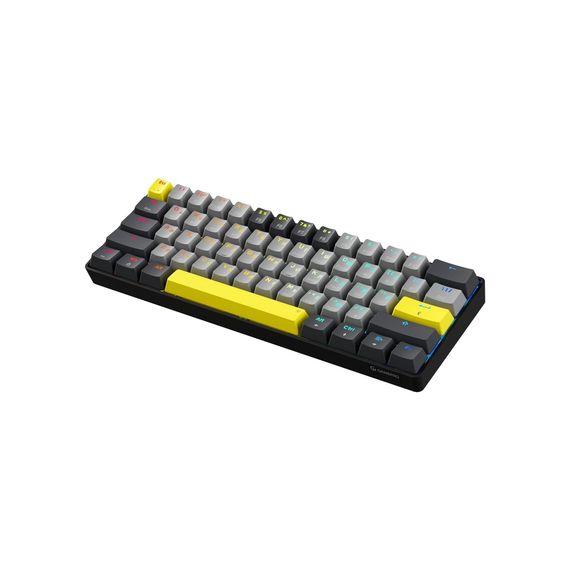 Клавіатура GamePro MK130G Pro Outemu Red Switch Hot-Swap 60 RGB USB/Wireless/Bluetooth Black (MK130G Pro) | Зображення 1