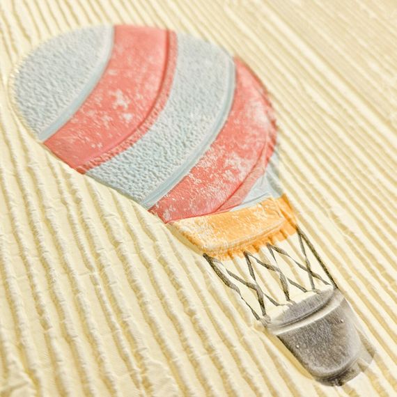 Панель стінова 3D 700х700х4мм Повітряні кулі фактурна текстура SW-00001972 | Зображення 4