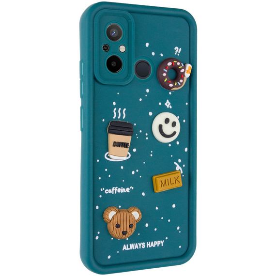 Чехол TPU Toys Case для Xiaomi Redmi 12C / Poco C55 Pine Green / Always Happy