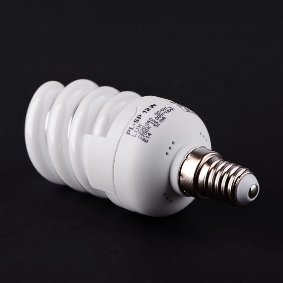 Лампа энергосберегающая E14 PL-SP 12W/840 lux 220V | Зображення 1